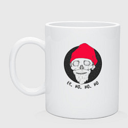 Кружка керамическая Er Ho Ho Ho, цвет: белый