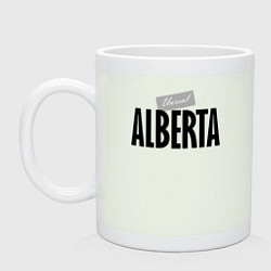 Кружка керамическая Unreal Alberta, цвет: фосфор