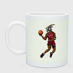 Кружка керамическая GOAT Jordan, цвет: фосфор