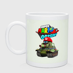 Кружка керамическая Tank Super Mario Odyssey, цвет: фосфор