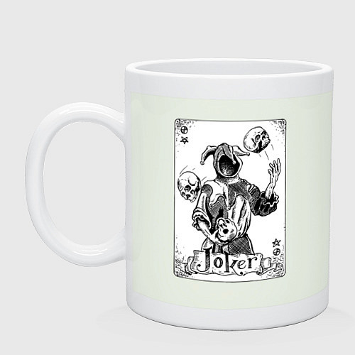 Кружка Joker Skull Card / Фосфор – фото 1