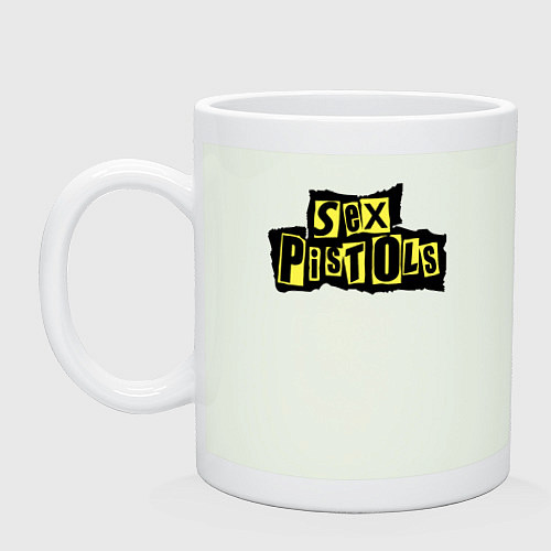 Кружка Sex Pistols лого / Фосфор – фото 1
