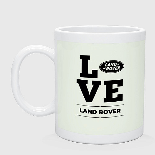 Кружка Land Rover Love Classic / Фосфор – фото 1