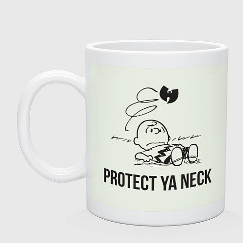 Кружка WU Protect Ya Neck / Фосфор – фото 1