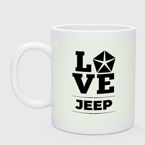 Кружка Jeep Love Classic / Фосфор – фото 1