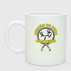 Кружка керамическая Capoeira Cordao de ouro, цвет: фосфор