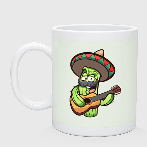 Кружка Кактус - Мексиканец / Фосфор – фото 1