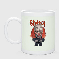 Кружка керамическая Slipknot art, цвет: фосфор