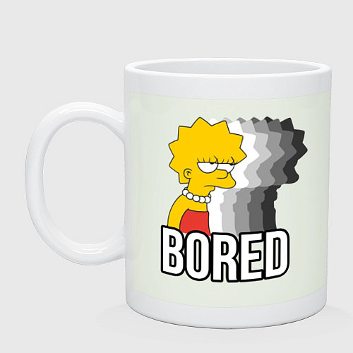 Кружка Лиза Симпсон - bored / Фосфор – фото 1