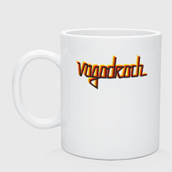 Кружка керамическая Vagodroch SSSR STYLE, цвет: белый