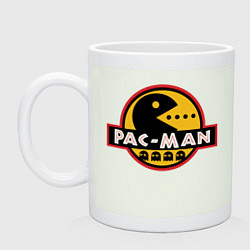 Кружка керамическая Pac-man game, цвет: фосфор