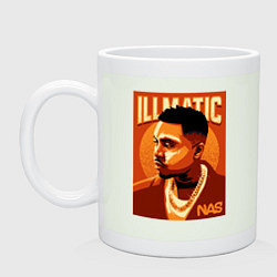 Кружка керамическая Nas Illmatic, цвет: фосфор