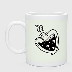 Кружка керамическая Love potion, цвет: фосфор