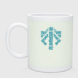 Кружка керамическая X-COM game, цвет: фосфор
