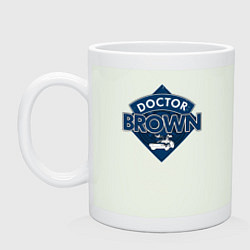 Кружка керамическая Doctor Brown, цвет: фосфор