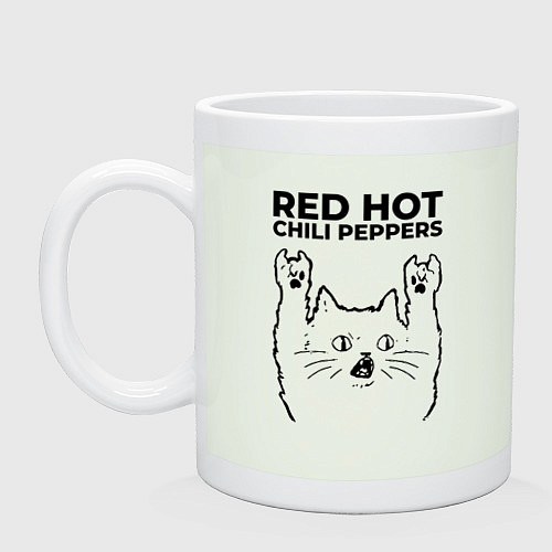 Кружка Red Hot Chili Peppers - rock cat / Фосфор – фото 1