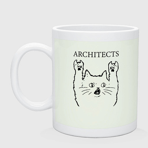Кружка Architects - rock cat / Фосфор – фото 1