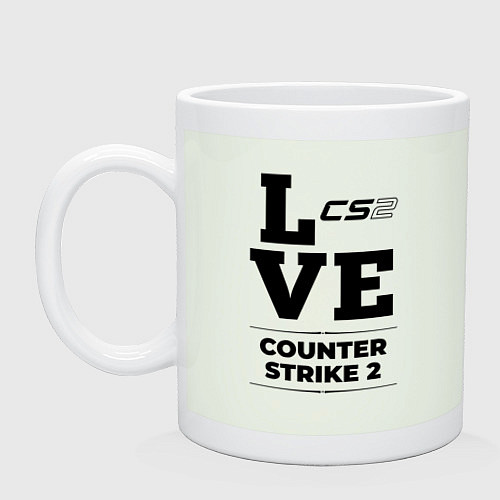 Кружка Counter Strike 2 love classic / Фосфор – фото 1