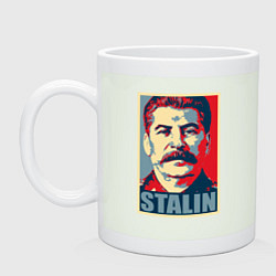 Кружка керамическая Stalin USSR, цвет: фосфор