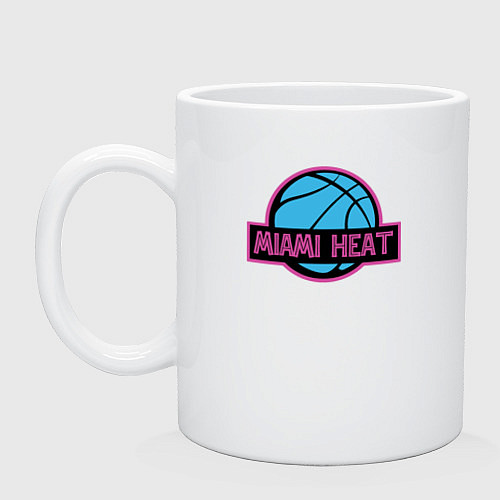 Кружка Miami Heat team / Белый – фото 1