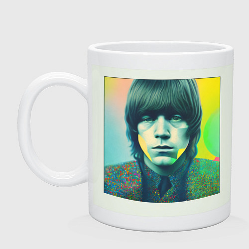 Кружка Brian Jones Pop Glitch Art / Фосфор – фото 1