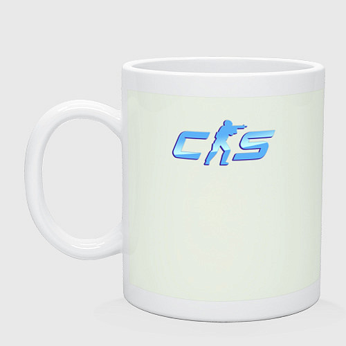 Кружка CS2 blue logo / Фосфор – фото 1
