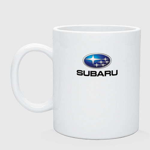 Кружка Subaru sport auto / Белый – фото 1
