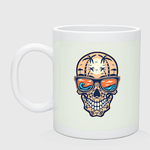 Кружка Summer skull / Фосфор – фото 1