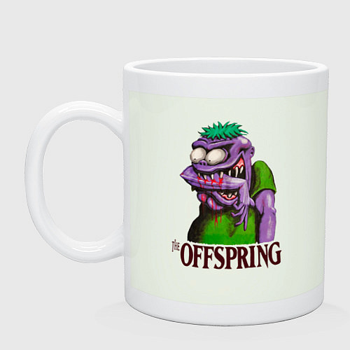 Кружка The Offspring bite me / Фосфор – фото 1
