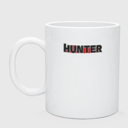 Кружка керамическая Hunter, цвет: белый