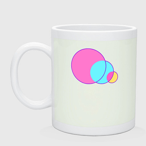 Кружка Три пересеченных круга / Фосфор – фото 1