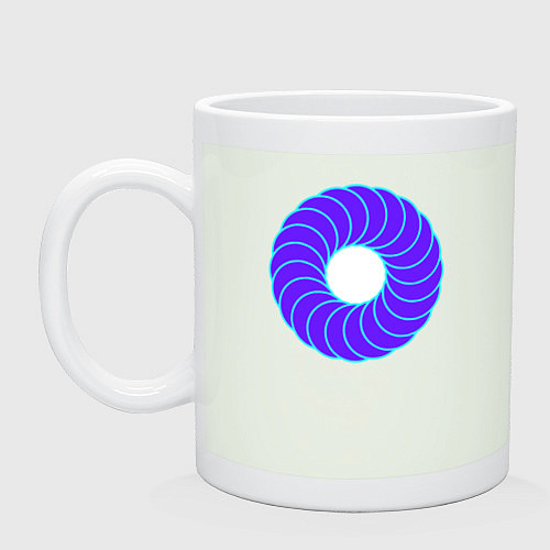 Кружка Фиолетовая баранка / Фосфор – фото 1