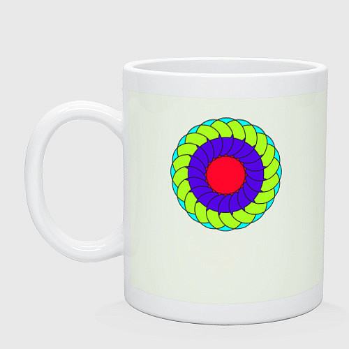 Кружка Неоновое колесо / Фосфор – фото 1