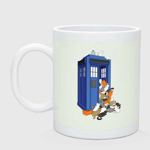 Кружка Тардис и котики / Фосфор – фото 1