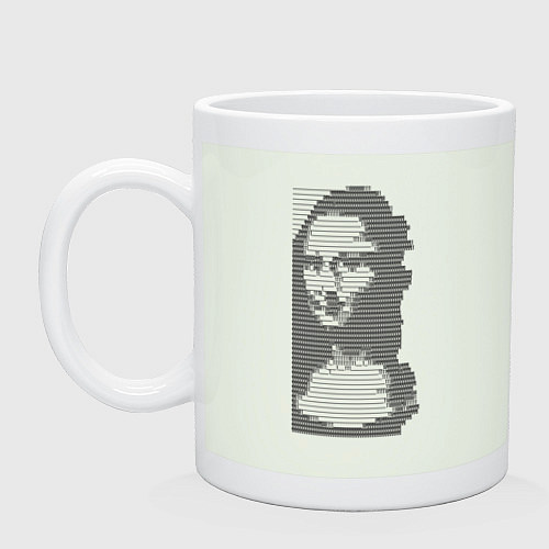 Кружка Mona Lisa text / Фосфор – фото 1