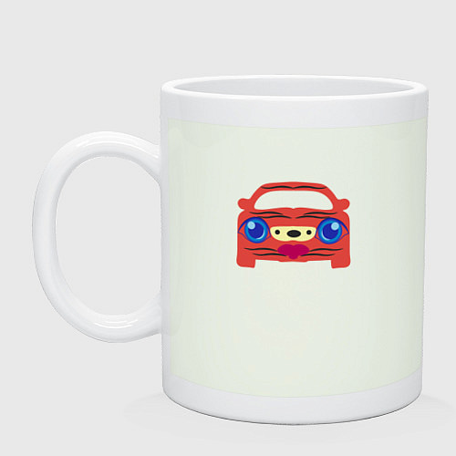 Кружка Машина тигрица / Фосфор – фото 1