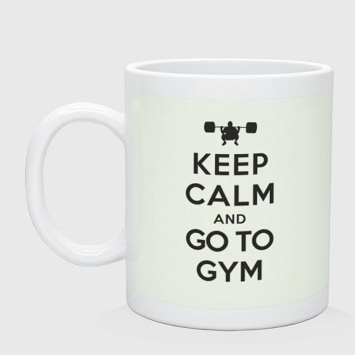 Кружка Go to gym / Фосфор – фото 1