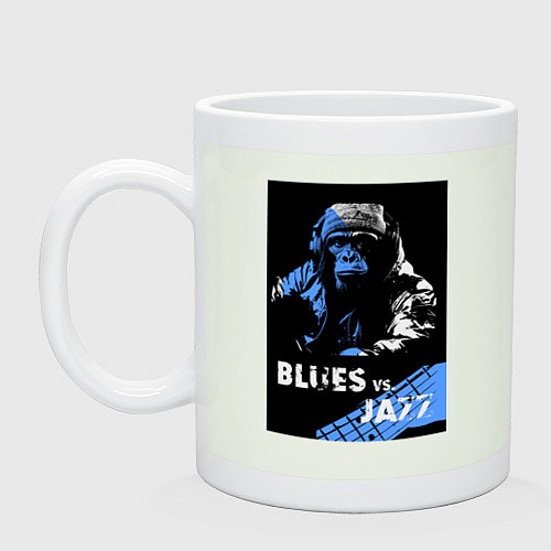 Кружка Блюз против джаза / Фосфор – фото 1