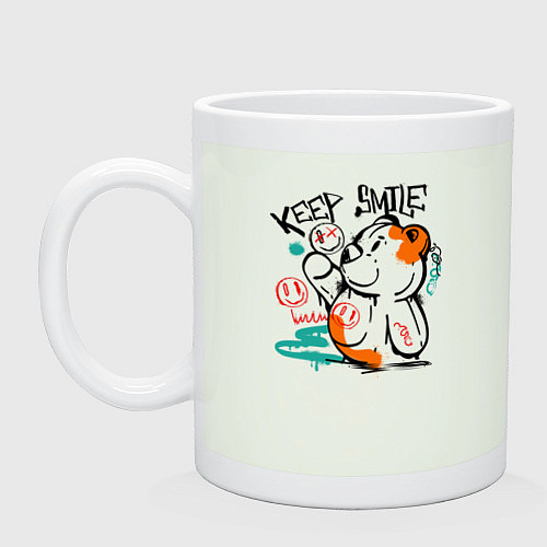 Кружка Продолжай улыбаться / Фосфор – фото 1