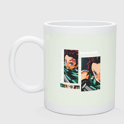 Кружка Клинок рассекающий демонов Kamado Tanjiro / Фосфор – фото 1