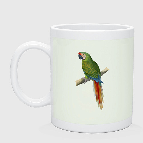 Кружка Зеленый ара / Фосфор – фото 1