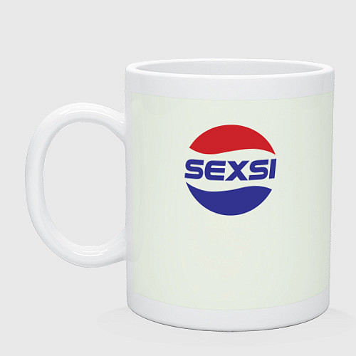 Кружка Sexsi - секси / Фосфор – фото 1