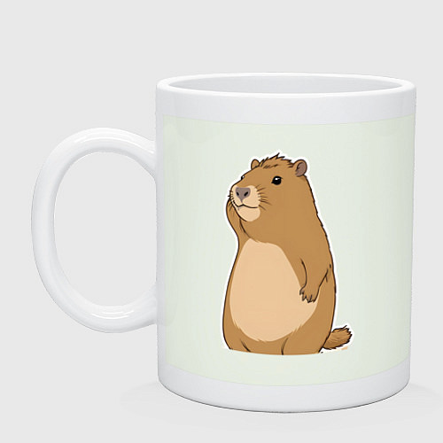 Кружка Прекрасная капибара / Фосфор – фото 1