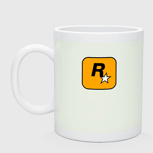 Кружка Rockstar logo / Фосфор – фото 1