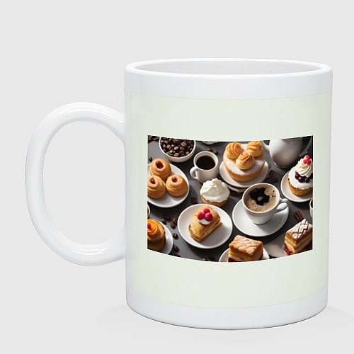 Кружка Кофе и пирожные / Фосфор – фото 1