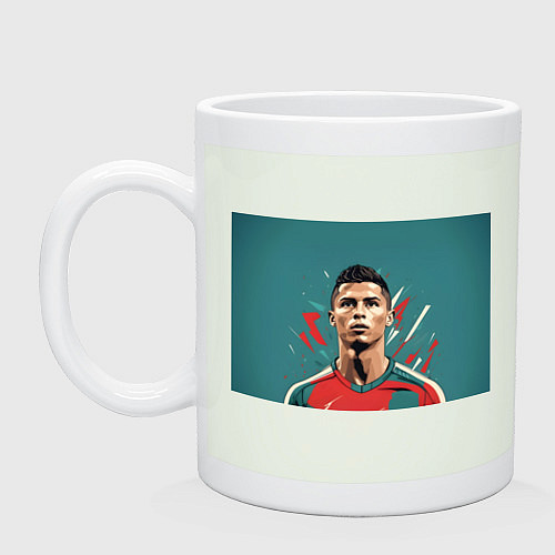 Кружка Футболист Рональдо / Фосфор – фото 1