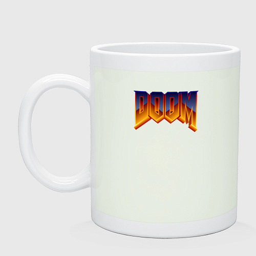 Кружка Doom logotype / Фосфор – фото 1