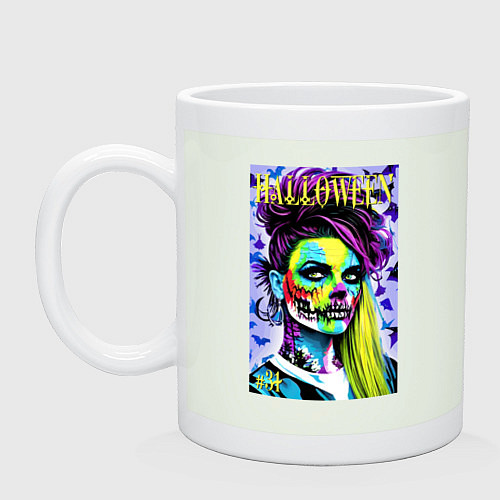 Кружка Halloween zombie - magazin cover / Фосфор – фото 1
