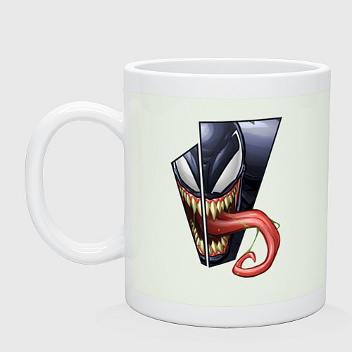 Кружка Venom with tongue sticking out / Фосфор – фото 1