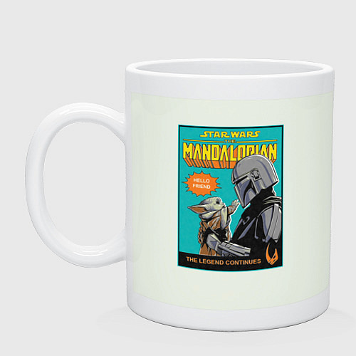 Кружка Mandalorian - Din Djarin / Фосфор – фото 1